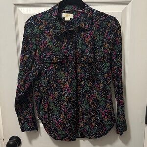 Mauve Women's Multicolor Floral Blouse